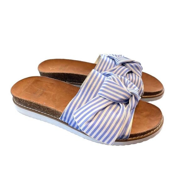 Hippie Laundry Striped Nautical Sandals - Picture 1 of 4